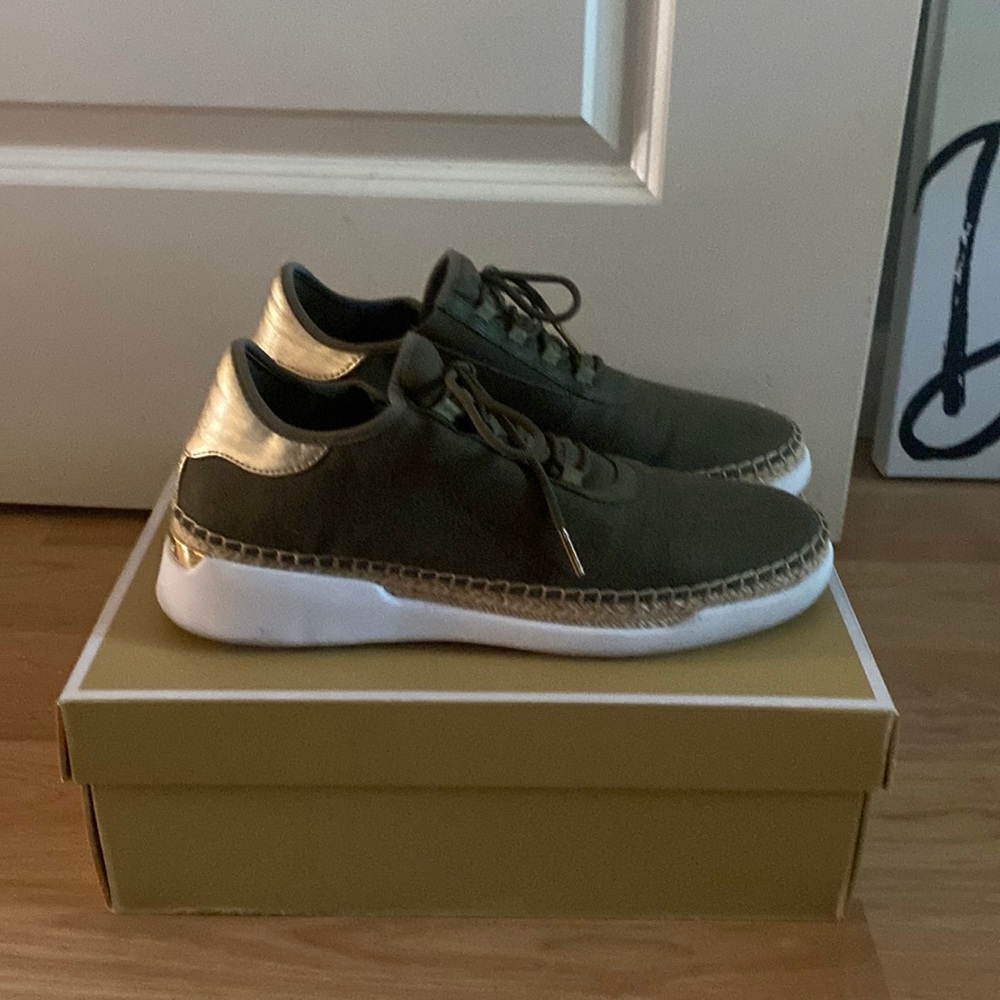 Worn once michael kors espadrille style- with a tennis shoe sole